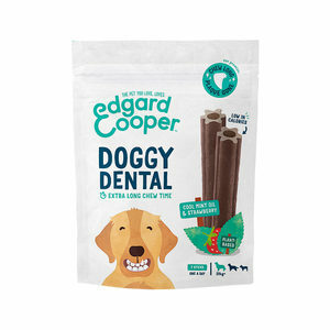 Edgard & Cooper Doggy Dental - Munt & Aardbei - Large - 7 Sticks