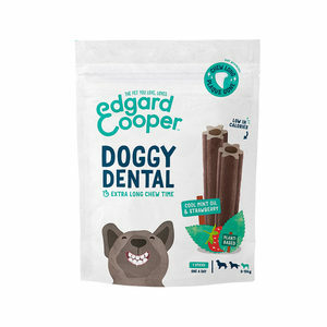 Edgard & Cooper Doggy Dental - Munt & Aardbei - Small - 7 Sticks