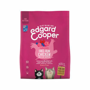 Edgard & Cooper Kitten - Kip, Eend & Witvis - 300 g