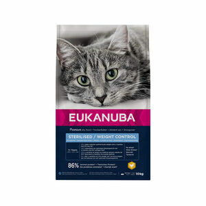 Eukanuba Cat Sterilised - Weight Control - 2 x 10kg