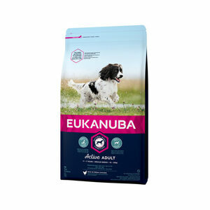 Eukanuba Dog - Active Adult - Medium Breed - 2 x 12 kg