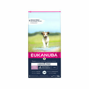 Eukanuba Dog Junior Small Medium Grainfree Hondenvoer - 12 kg