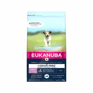 Eukanuba Dog Junior Small Medium Grainfree Hondenvoer - 3 kg