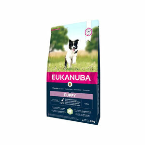 Eukanuba Dog Small en Medium Puppyvoer - Lam en Rijst - 2,5 kg