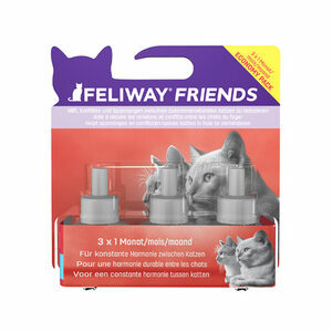 Feliway Friends Navulling Tripack (3 st) - 48 ml