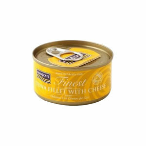 Fish4Cats Finest - Tuna Fillet with Cheese - 10 x 70 gram