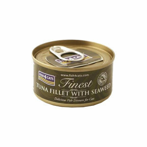 Fish4Cats Finest - Tuna Fillet with Seaweed - 10 x 70 gram