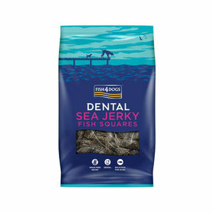 Fish4Dogs Dental - Sea Jerky Fish Sqaures - 115 g