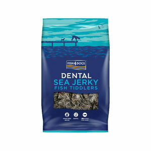 Fish4Dogs Dental - Sea Jerky Fish Tiddlers - 115 g
