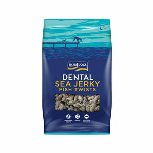 Fish4Dogs Dental - Sea Jerky Fish Twists - 100 g