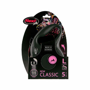 Flexi Rollijn New Classic - Tape Leash - L - Zwart
