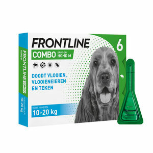Frontline Combo Hond M (10-20 kg) - 6 pipetten