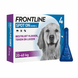 Frontline Spot On hond L (20-40 kg) - 4 pip.