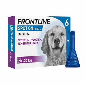 Frontline Spot On hond L (20-40 kg) - 6 pip.