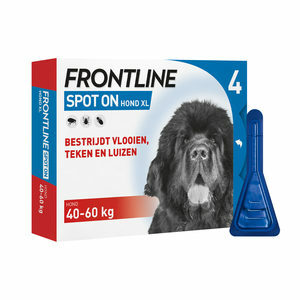 Frontline Spot On hond XL (40-60 kg) - 4 pip.