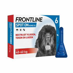 Frontline Spot On hond XL (40-60 kg) - 6 pip.