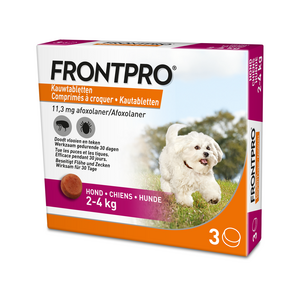 FRONTPRO S - 2-4 kg - 3 tabletten