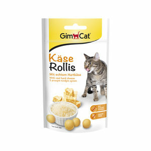 GimCat Kaas-Rollies - Naturel - 40 gram