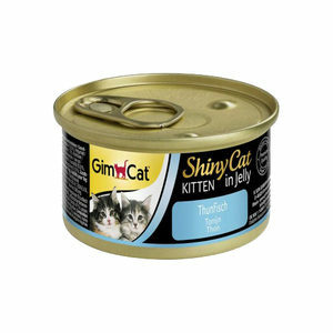 GimCat ShinyCat Kitten in Jelly - Tonijn - 24 x 70 gram