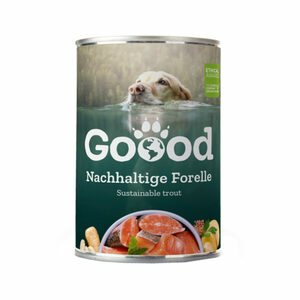 Goood Adult Hondenvoer - Blik- Duurzame forel 12 x 400 g