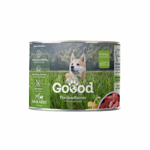 Goood Mini Adult Hondenvoer- Blik- Vrije uitloop lam - 12 x 200 g