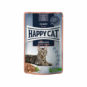 Happy Cat Culinary - Maaltijdzakje - Zalm - 24 x 85 g