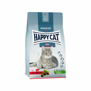 Happy Cat Indoor Kattenvoer - Rund - 1,3 kg