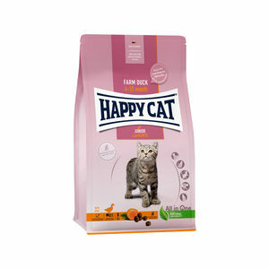 Happy Cat Junior Kattenvoer - Eend - 1,3 kg