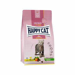Happy Cat Junior Kattenvoer - Gevogelte - 10 kg