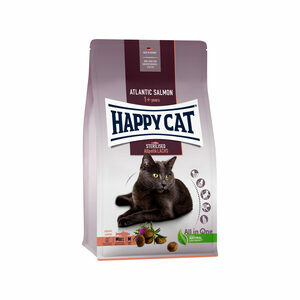 Happy Cat Sterilised Kattenvoer - Zalm - 10 kg