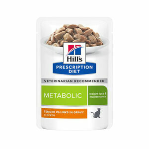 Hill"s Metabolic Weight Management - Feline zakjes 12x 85 gr.