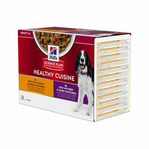 Hill"s Science Plan Canine - Healthy Cuisine - Adult - 12 x 90 g