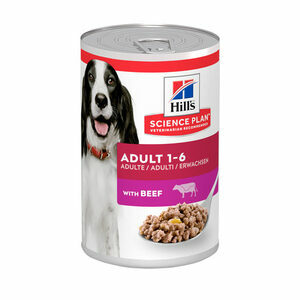 Hill"s Science Plan Canine Adult - Beef - Blik 12 x 370 g