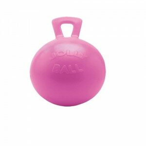 Jolly Ball Paard - Roze met bubblegumgeur