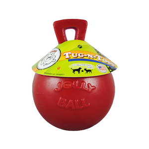 Jolly Ball Tug-n-Toss - XL (10 inch) 25 cm rood