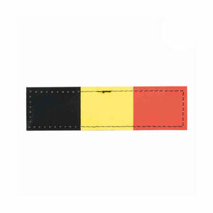 Julius K9 Tekstlabel - Belgische Vlag - L