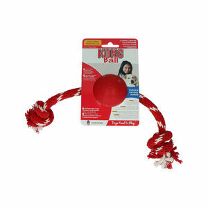 KONG Ball with Rope - Small