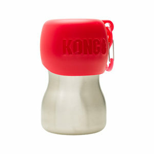 KONG H2O Stainless Steel Water Bottle - Rood - 280 ml
