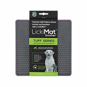 Lickimat Soother Tuff - 20 x 20 cm - Paars