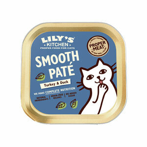 Lily"s Kitchen Smooth Paté Kattenvoer - Kuipje - Kalkoen & Eend - 19 x 85 g