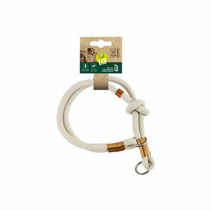 M-PETS - Eco Hondenhalsband - Wit - M - 0.8 cm x 45 cm