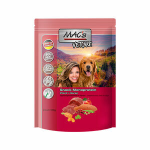 MAC"s Dog Snack Monoprotein - Paard - 100 g