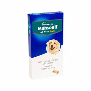 Mansonil All Worm Tasty - 6 tabletten