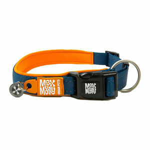 Max & Molly Smart ID Halsband - Oranje - L