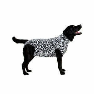 Medical Pet Shirt Hond Zebra Print - M Plus