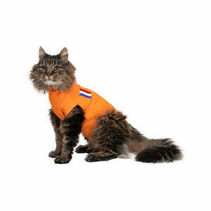 Medical Pet Shirt Kat Oranje - S