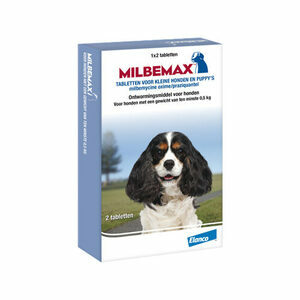 Milbemax - kleine hond - 4 tabletten