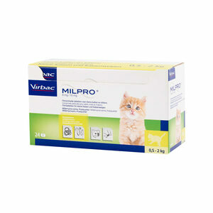 Milpro Kitten / Kleine Kat - 24 Tabletten