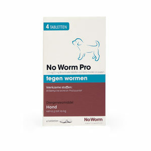 No Worm Pro Kleine Hond en Puppy - 4 tabletten