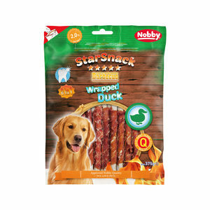 Nobby - Starsnack Barbecue Wrapped Duck Small - 375 g